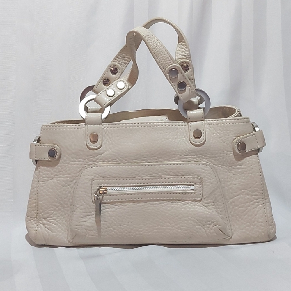 CLEMENTS RIBEIRO LEATHER SATCHEL BAG!